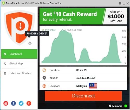 快连VPN电脑版节点空白